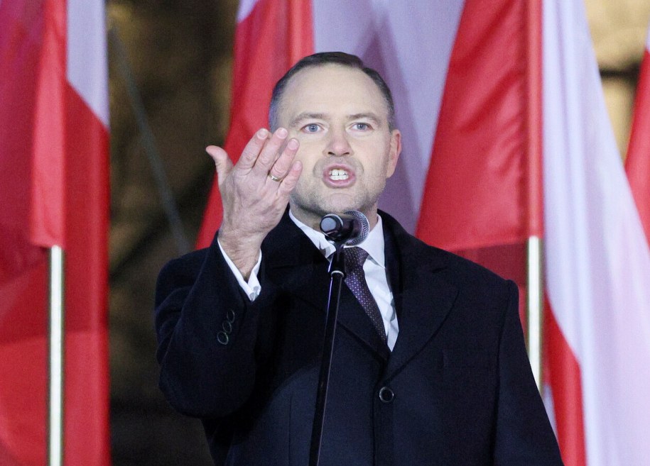 Prezydent Karol Nawrocki; Warszawa, 13.12.2025; 44. rocznica wprowadzenia stanu wojennego / Pawel Wodzynski/East News  /East News