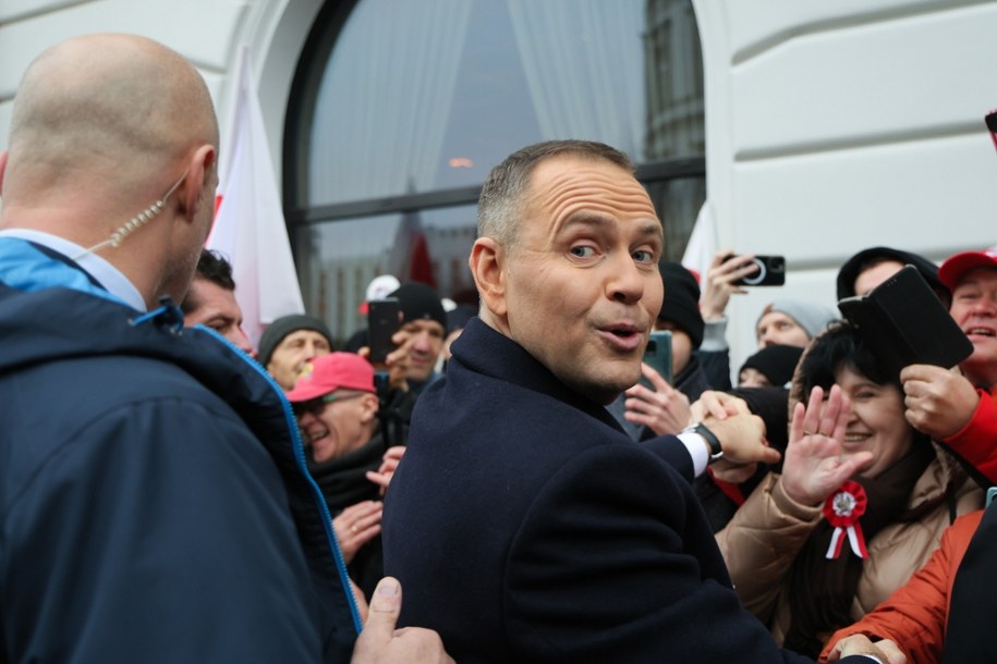 Prezydent Karol Nawrocki wziął udział w Marszu Niepodległości /Rafał  Guz /PAP