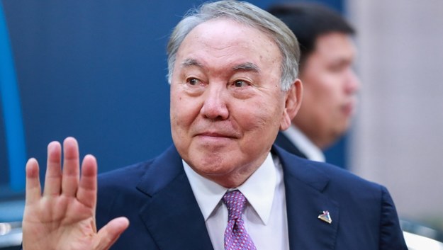 Prezydent Kazachstanu Nursułtan Nazarbajew /STEPHANIE LECOCQ  /PAP/EPA