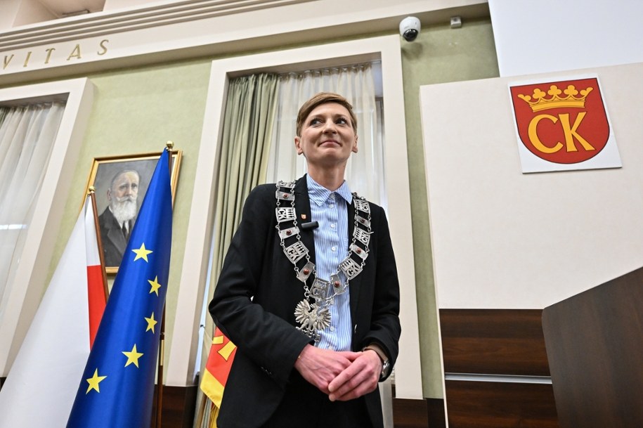 Prezydent Kielc Agata Wojda /Piotr Polak /PAP