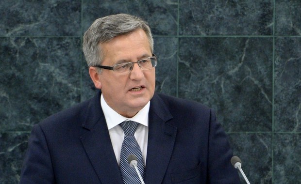 Prezydent Komorowski krytykuje ONZ