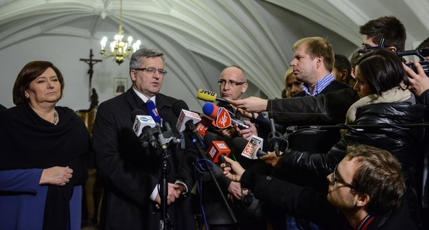 Prezydent Komorowski zapowiedział, że "w najbliższych dniach" zamierza zwołać posiedzenie Rady Bezpieczeństwa Narodowego /Jakub Kamiński   /PAP