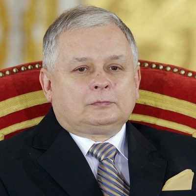 Prezydent Lech Kaczyński /AFP