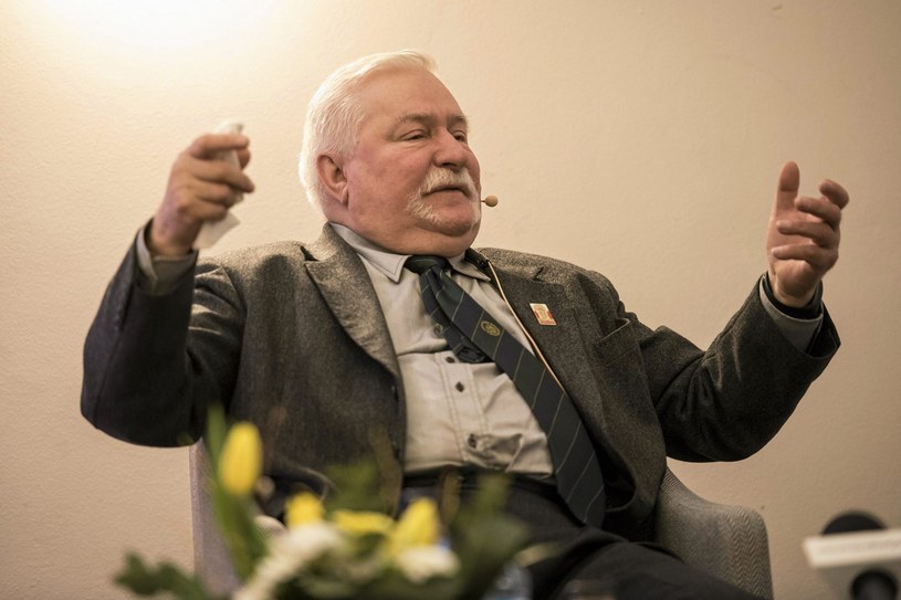 Prezydent Lech Wałęsa /Fot. Arkadiusz Stankiewicz /