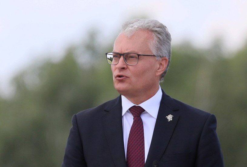 Prezydent Litwy Gitanas Nauseda / 	Jakub Kamiński    /East News