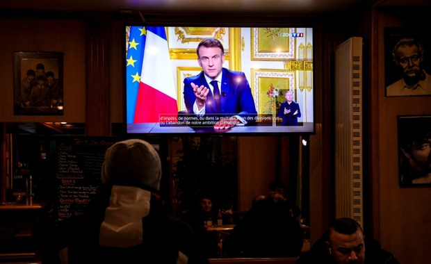 ​Prezydent Macron nie poda się do dymisji. "Do samego końca"