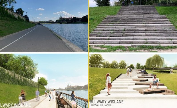 Prezydent Miszalski ogłasza. Bulwary Wiślane w Krakowie przejdą metamorfozę