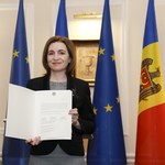 Prezydent Mołdawii podpisała wniosek o przyjęcie do UE
