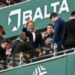 Prezydent na stadionie Lechii Gdańsk. Odwiedził dawnych znajomych