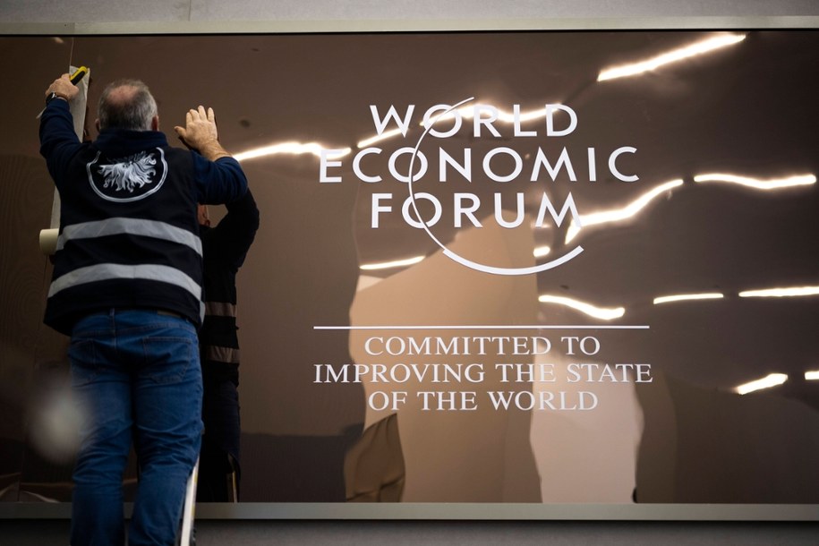 Prezydent Nawrocki reprezentuje Polskę na WEF Davos 2026 /GIAN EHRENZELLER/EPA /PAP/EPA