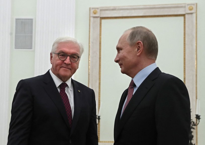 Prezydent Niemiec Frank-Walter Steinmeier przyznał, że popełnił błąd w sprawie Nord Stream 2 /AFP