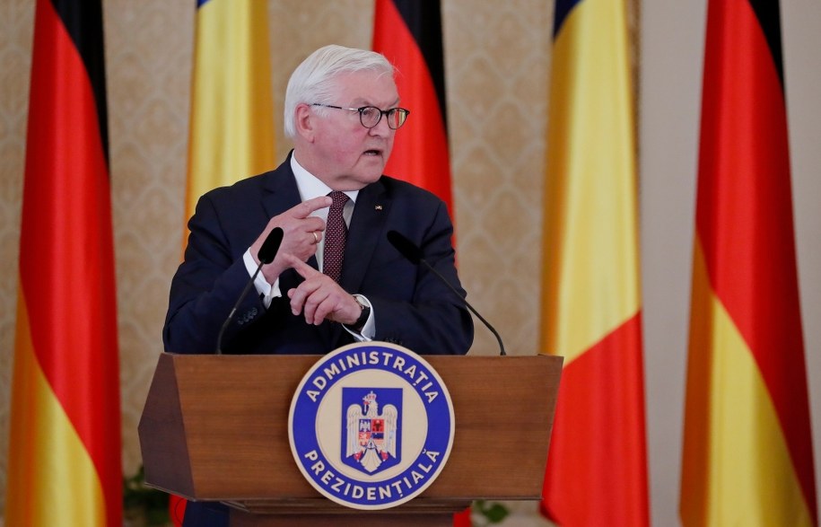Prezydent Niemiec Frank-Walter Steinmeier /ROBERT GHEMENT /PAP/EPA