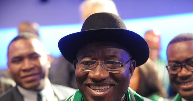 Prezydent Nigerii Goodluck Jonathan /AFP