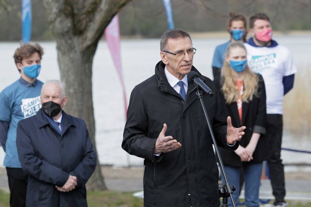 Prezydent Olsztyna Piotr Grzymowicz / 	Tomasz Waszczuk    /PAP