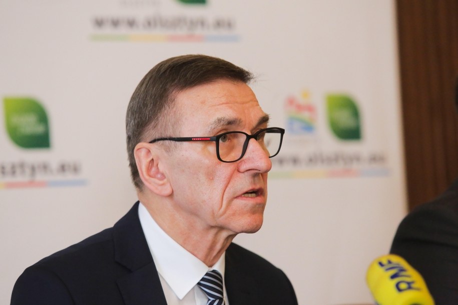 Prezydent Olsztyna Piotr Grzymowicz /Tomasz Waszczuk /PAP