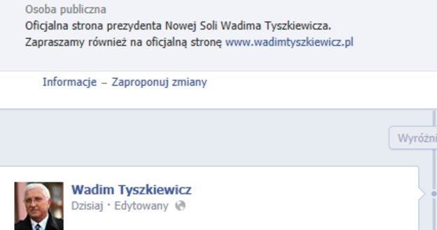 Prezydent opisał zdarzenie na Facebooku /RMF