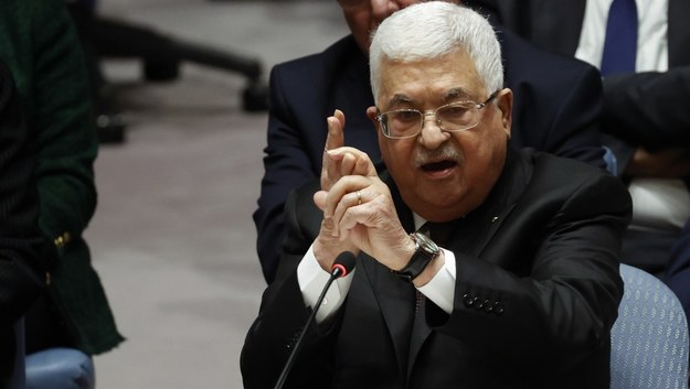 Prezydent Palestyny Mahmoud Abbas /JASON SZENES    /PAP/EPA