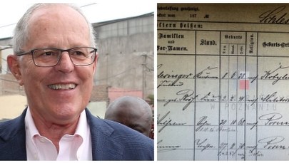 Prezydent Peru ma... polskie korzenie. Udało się znaleźć na to dowód