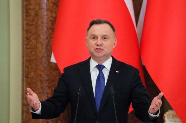 Prezydent Polski Andrzej Duda /SERGEY DOLZHENKO /PAP/EPA