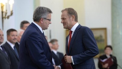 Prezydent przyjął dymisję rządu Donalda Tuska 