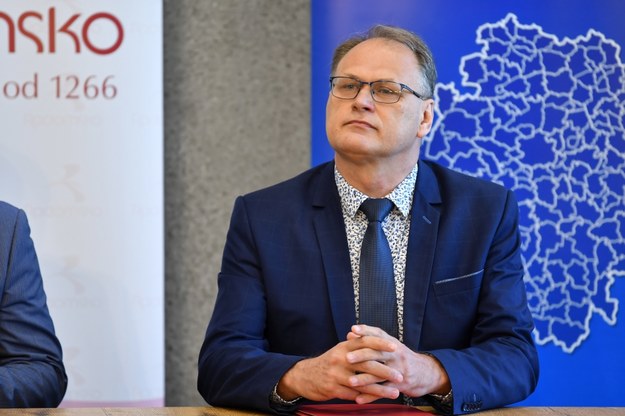 Prezydent Radomska Jarosław Ferenc na zdj. z 2021 r. /Grzegorz Michałowski /PAP