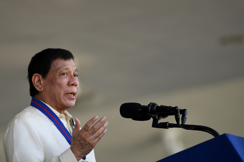 Prezydent Rodrigo Duterte /NOEL CELIS /AFP
