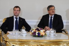 Prezydent Rosji podczas pierwszej oficjalnej wizyty w Polsce