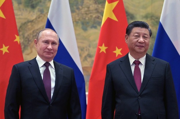 Prezydent Rosji Władimir Putin i prezydent Chin Xi Jinping /PAP/EPA/ALEXEI DRUZHININ / KREMLIN / SPUTNIK / POOL /PAP/EPA