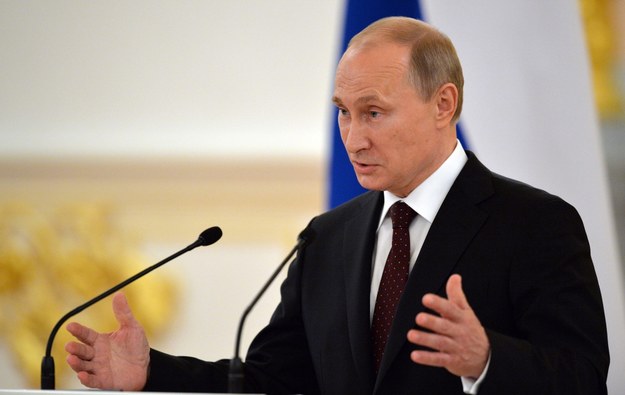 Prezydent Rosji Władimir Putin /Yuri Kadobnov /PAP/EPA