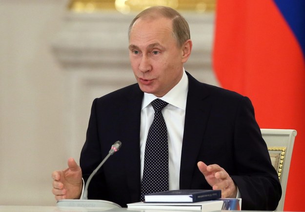 Prezydent Rosji Władimir Putin /Sergei Ilnitsky /PAP/EPA