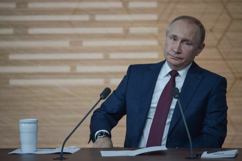 Prezydent Rosji Władimir Putin /Aleksiej Witwicki /Agencja FORUM