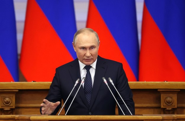 Prezydent Rosji Władimir Putin /	ALEXANDR DEMYANCHUK / KREMLIN POOL / SPUTNIK /PAP/EPA