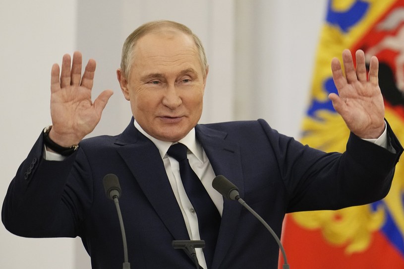 Prezydent Rosji Władimir Putin /AP/Associated Press /East News