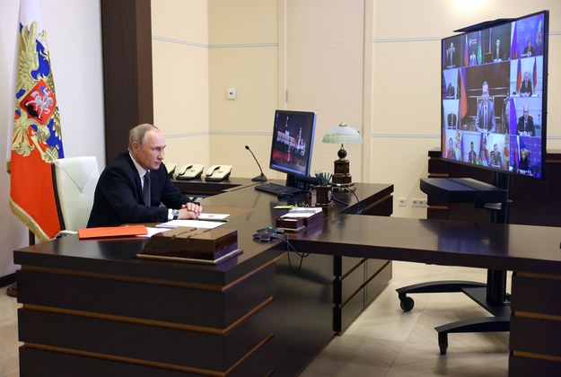 Prezydent Rosji Władimir Putin /GAVRIIL GRIGOROV/SPUTNIK/KREMLIN POOL /PAP/EPA