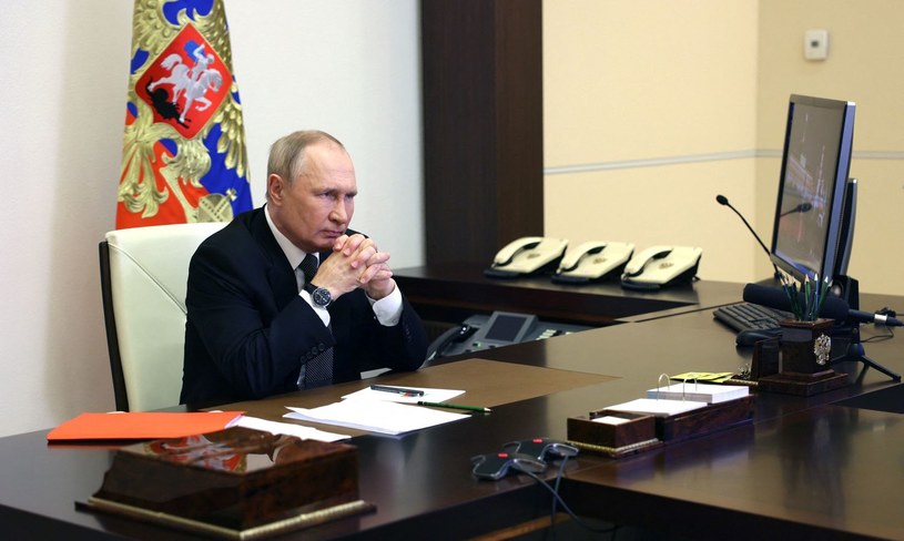 Prezydent Rosji Władimir Putin /Siergiej ILYIN / SPUTNIK /AFP
