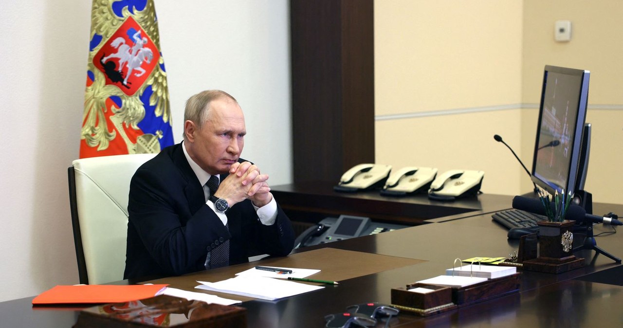 Prezydent Rosji Władimir Putin /Siergiej ILYIN / SPUTNIK /AFP