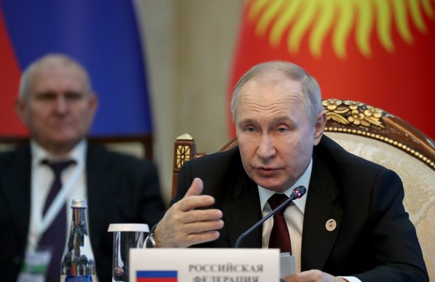 Prezydent Rosji Władimir Putin /IGOR KOVALENKO /PAP/EPA