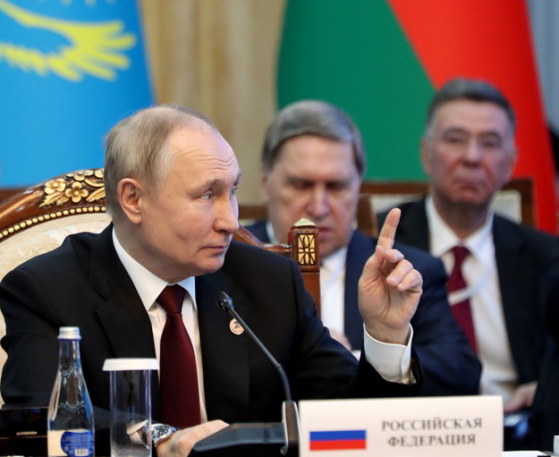 Prezydent Rosji Władimir Putin /IGOR KOVALENKO /PAP/EPA