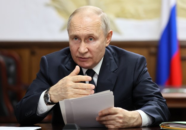 Prezydent Rosji Władimir Putin /Sergei Savostyanov /PAP/EPA