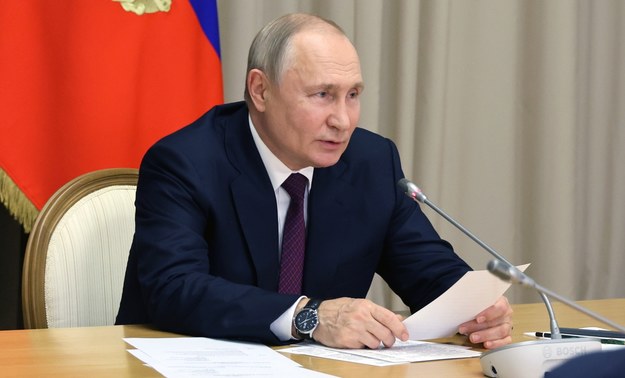 Prezydent Rosji Władimir Putin /MIKHAEL KLIMENTYEV / SPUTNIK / KREMLIN / POOL /PAP/EPA