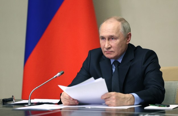 Prezydent Rosji Władimir Putin /GAVRIIL GRIGOROV / KREMLIN POOL / POOL /PAP/EPA