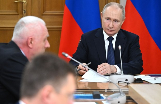 Prezydent Rosji Władimir Putin /PAVEL BEDNYAKOV / SPUTNIK / KREMLIN POOL /PAP/EPA