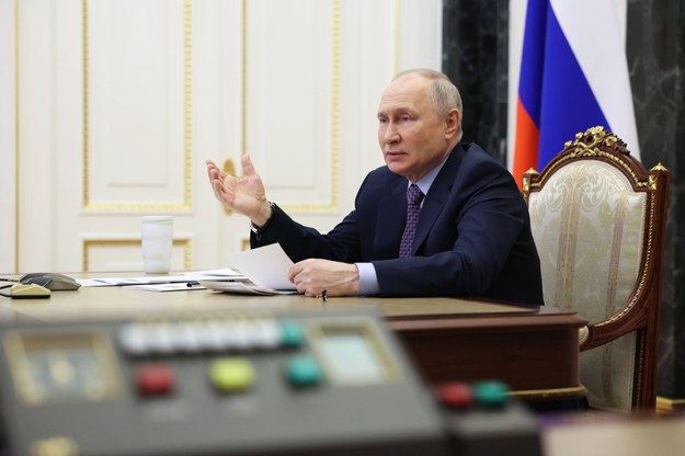 Prezydent Rosji Władimir Putin /ALEXANDER KAZAKOV / SPUTNIK / KREMLIN POOL /PAP/EPA