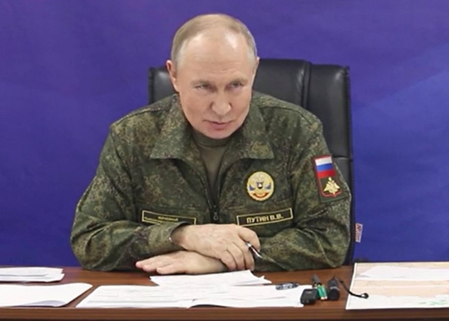 Prezydent Rosji Władimir Putin /RUSSIAN PRESIDENTIAL PRESS SERVICE /PAP/EPA