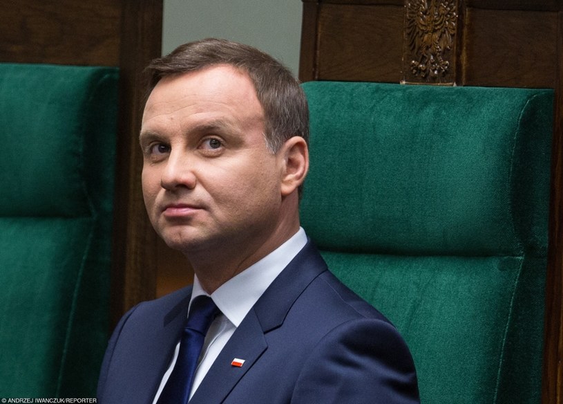 Prezydent RP Andrzej Duda /Andrzej Iwańczuk/Reporter /East News