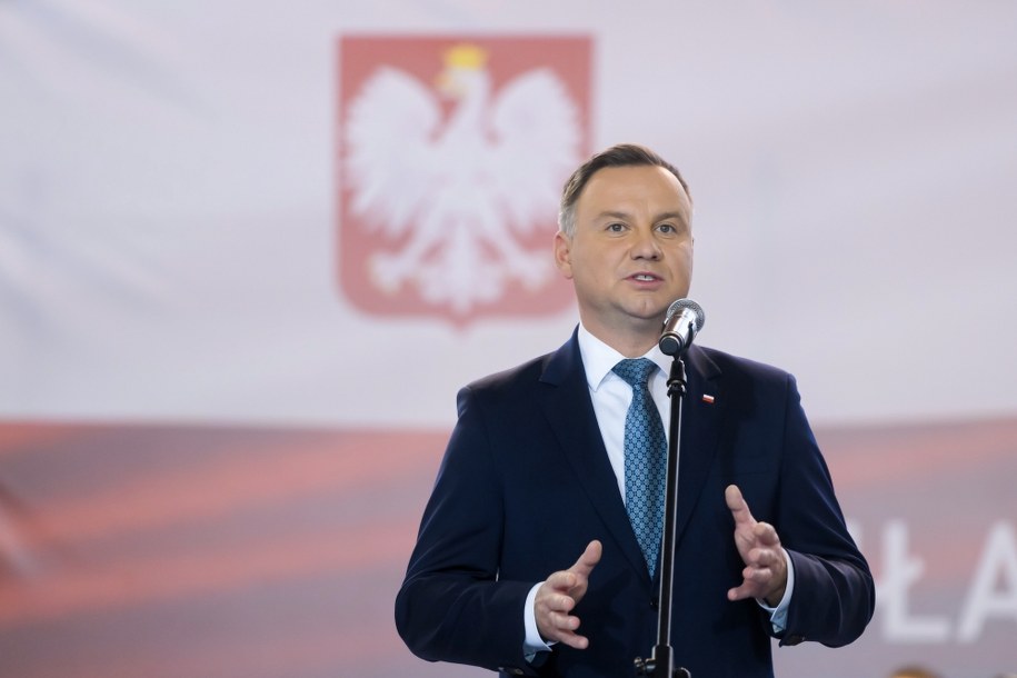 Prezydent RP Andrzej Duda /Jakub Kaczmarczyk /PAP