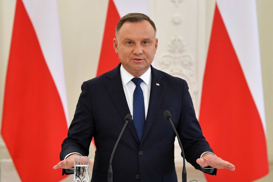 Prezydent RP Andrzej Duda /Radek Pietruszka /PAP
