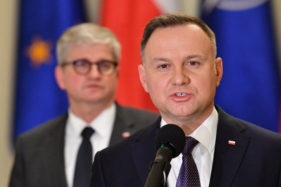 Prezydent RP Andrzej Duda /Radek Pietruszka /PAP