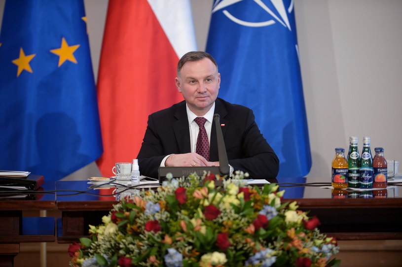 Prezydent RP Andrzej Duda / 	Marcin Obara  /PAP