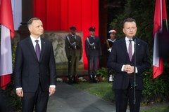 Prezydent RP i szef MON upamiętnili żołnierzy poległych w walkach z bolszewikami 